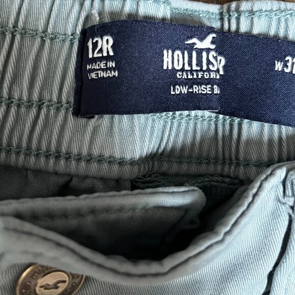 Hollister Blue and Beige Cargo Pants - Picture 6 of 7